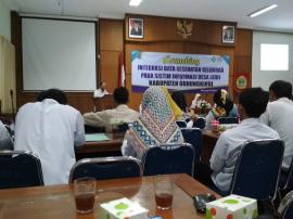 LAUNCHING INTEGRASI DATA  KESEHATAN KELUARGA  PADA  SID